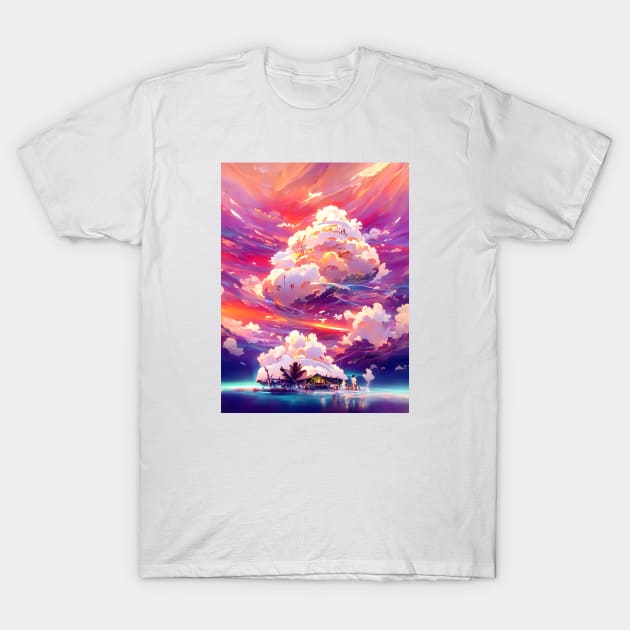 Isle of Brand New Colors T-Shirt by Holosomnia